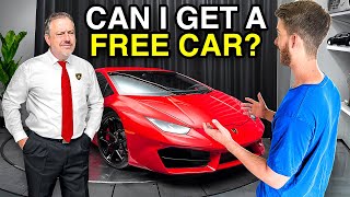 I Asked 100 Dealerships for a Free Car [upl. by Grieve]