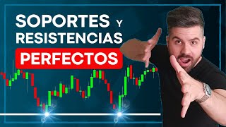 Cómo identificar SOPORTES y RESISTENCIAS trading · Código Trading [upl. by Ogdan336]