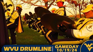 WVU Drumline  Gameday Warmup 101924 [upl. by Merla910]