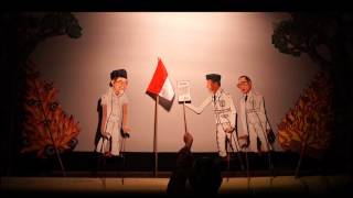 Detik detik Proklamasi By Wayang Republik jogjakarta [upl. by Avot158]