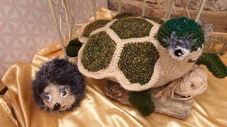 DIY SCHILDKRÖTE HÄKELN in Klein amp XXL leicht gemacht amp VIEL MEHR  TEIL 5 mit Upcycling Ideen [upl. by Jillie]