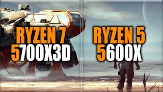 Ryzen 7 5700X3D vs 5600X Benchmarks  Tested in 15 Games and Applications [upl. by Nahgaem]