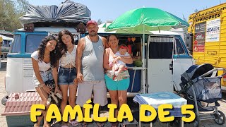 FAMÍLIA DE 5 VIVENDO EM UM KOMBI HOME thomaiznaestrada [upl. by Newell887]