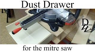 Dust drawer for the mitre saw stand [upl. by Aryek]