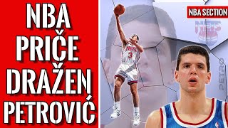 NBA priče  Dražen Petrović Drazen Petrovic [upl. by Adnim]