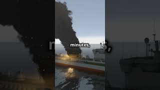 The Fiery Demise of USNS Potomac 1961 Explosion and Fire [upl. by Paulie420]