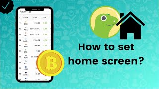 How to set Coingecko home screen  Coingecko Tips [upl. by Eirak]