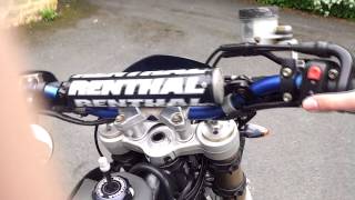 Husqvarna 450 SMR Walkaround and Sound [upl. by Atela744]