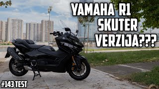 Test Motora Yamaha TMax 560 2023  First Ride  Review [upl. by Ardnuas]