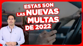 NUEVA LEY DE TRÁFICO 2022  Estas SON las NUEVAS MULTAS que te van a poder poner DESDE HOY [upl. by Lindsay424]