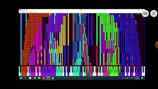 Black MIDI Tau The Song 628 Million Notes VS Pentium N5000 Silver [upl. by Arteid]