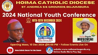 2024 National Youth Conference Grand opening St Andrea S S grounds Bujumbura Hoima [upl. by Smalley]