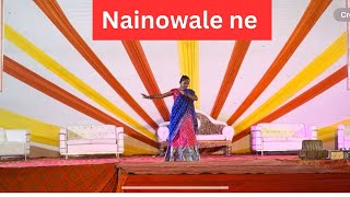 Nainowale ne  Dance Performance  Durga puja 2024 [upl. by Aratahc599]