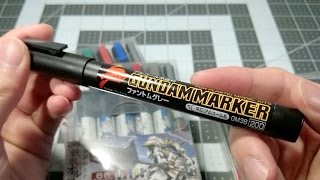 Making the most of Gundam Markers  HOT TIP [upl. by Nahtanoj876]