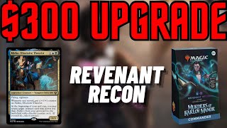 Revenant Recon Upgrade  Improving the Precon Commander Deck with 300 [upl. by Enelhtac]