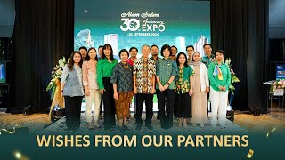 Celebrating 30 Years of Excellence with Alam Sutera Wishes From Our Partners [upl. by Ahrens]