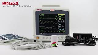 China Meditech Patient MD908 high quality multiparameters patient monitor [upl. by Rhody]