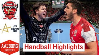 Telekom Veszprém HC Vs Aalborg Handbold handball Highlights Quarter finals EHF Champions League 2024 [upl. by Ataeb866]