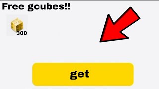 New 100 FREE GCUBES in blockman go🤯🤯 [upl. by Leeland]