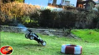 FG HPI Savage Flux Firestorm Baja 5B Crash Jump bash Mix [upl. by Ilojna403]