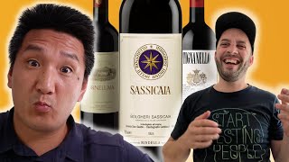 Sassicaia Tignanello amp More  Overrated Underrated Super Tuscan Wines [upl. by Annahaj]