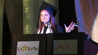 EL MEJOR DISCURSO DE GRADUACIÓN  Bachillerato 2019 [upl. by Tdnaltroc]