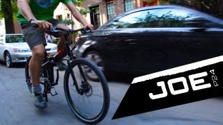 Tern Joe P24  Folding commuter bike review Video [upl. by Publia460]