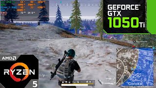 PUBG  Season 15  GTX 1050 Ti  Ryzen 5 3600  1080p All Settings [upl. by Ennovi440]