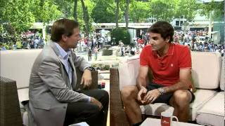 Roger Federer Interview [upl. by Callean]