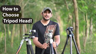 All Type of Tripod Heads Explained  How to Choose the Right Tripod Head  All About Tripod Head [upl. by Rozina]