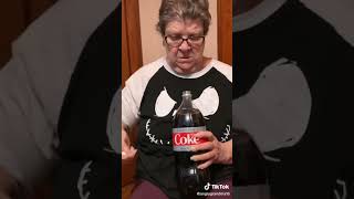 angry grandma coke and mentos prank funny af [upl. by Nnaeirelav]