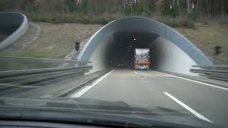 Driving between Mindelheim Germany and Bregenz Austria [upl. by Dnaltruoc274]