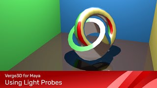 Verge3D for Maya  Using Light Probes [upl. by Ramon]