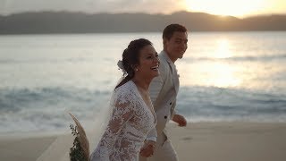 Ben Wintle and Iza Calzado  Wedding in Paradise [upl. by Hazeefah268]