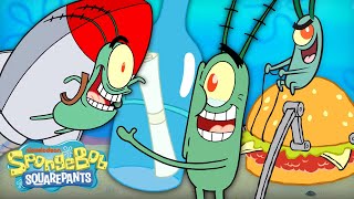 Planktons Ultimate Schemes to Steal the Krabby Patty Formula 😈  40 Minute Compilation  SpongeBob [upl. by Kohn805]