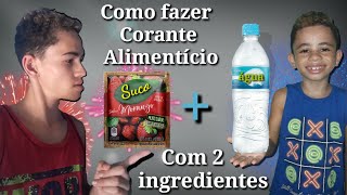 como fazer corante alimentício [upl. by Bethanne]