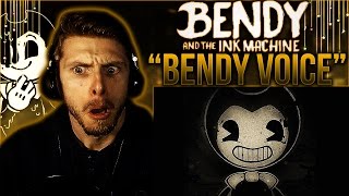 Vapor Reacts 339  BATIM BENDY AND THE INK MACHINE quotBendy Voicequot by David Near REACTION [upl. by Nemrak]