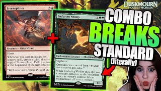 This NEW Combo Might Need A Ban😨Duskmourn Standard MTG Arena [upl. by Ursi]