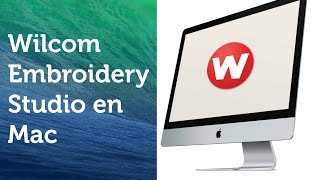 Bordado en Mac  Wilcom Embroidery Studio en Mac [upl. by Amhsirak]