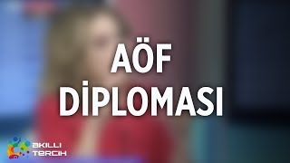 AÖF diploması örgün eğitimle denk mi [upl. by Ahidam]