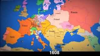 Europa 1000 anni di cambiamenti in 2 minuti e 30 secondi [upl. by Winton]