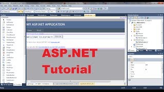 ASPNET Tutorial 1 Introduction and Creating Your First ASPNET Web Site [upl. by Ama]