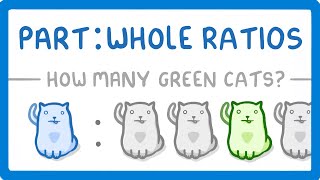 GCSE Maths  Whole to Part Ratios 85 [upl. by Reo]