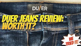 Duer Jeans Review  Our honest 6month Duer Review Are they really that comfortable [upl. by Bibah]