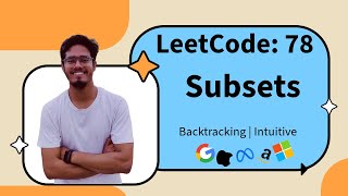 Subsets  LeetCode 78  Recursion Tree  BackTracking [upl. by Edan]