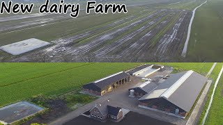 Building A 200 Cow Dairy Farm From Zero  The Netherlands  Mts Buisman [upl. by Yelrihs]