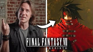 Vincent Voice Actor Matt Mercer talks Final Fantasy 7 Rebirth [upl. by Ahsaten]