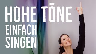 Hohe Töne singen  DIESE 5 einfachen Tipps funktionieren wirklich Hoch singen lernen  singdude [upl. by Ellinehc]