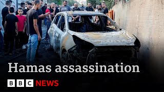 Frontline report Israel kills senior Hamas commander in West Bank  BBC News [upl. by Bourgeois]