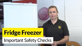 Important Fridge Freezer Safety Advice You Need to Know [upl. by Benia]